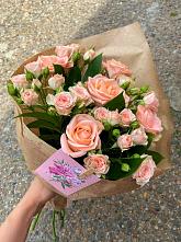 Букет цветов из:  Розы #REPLACE_PRED# Семенково